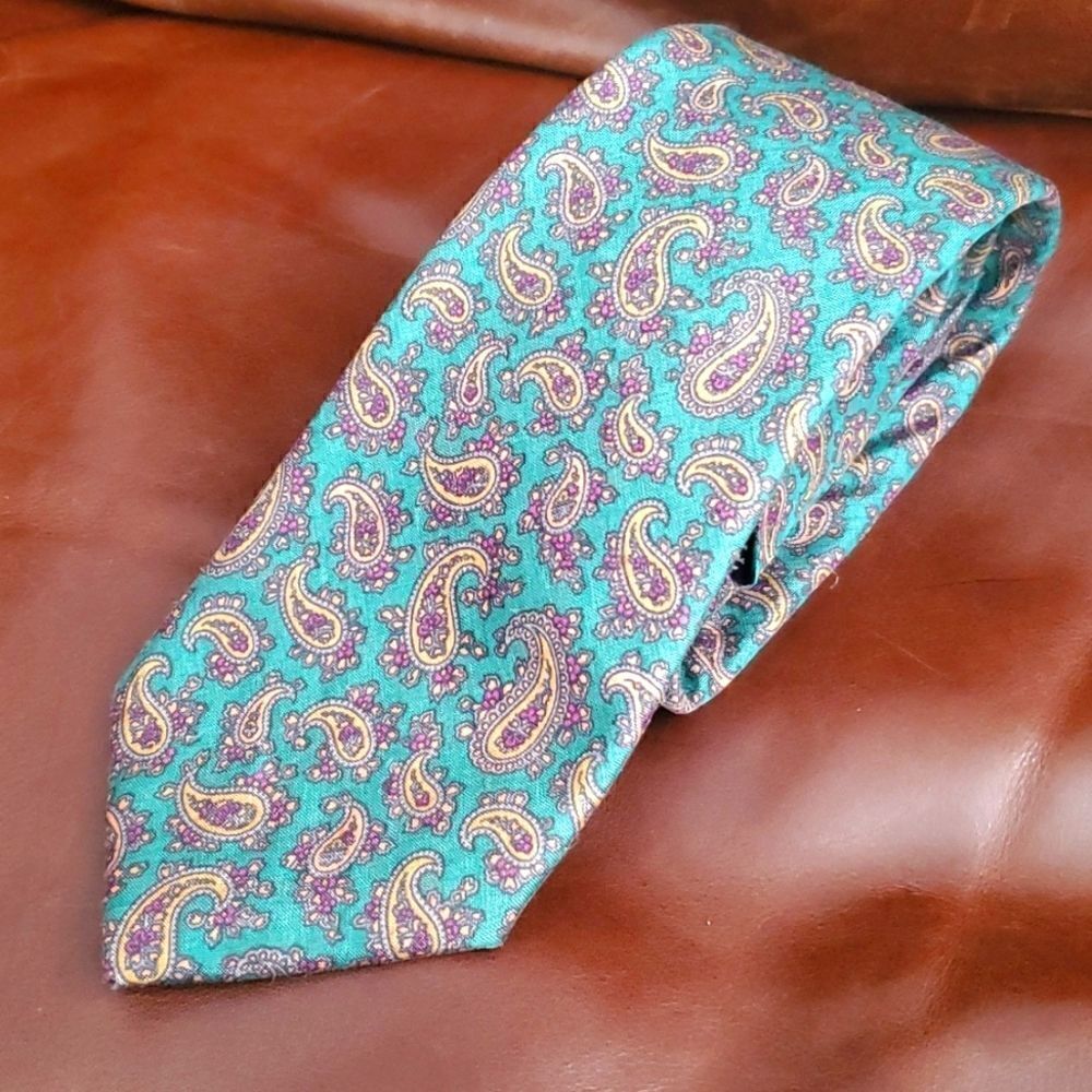 Guy Laroche | Paisley Silk Tie